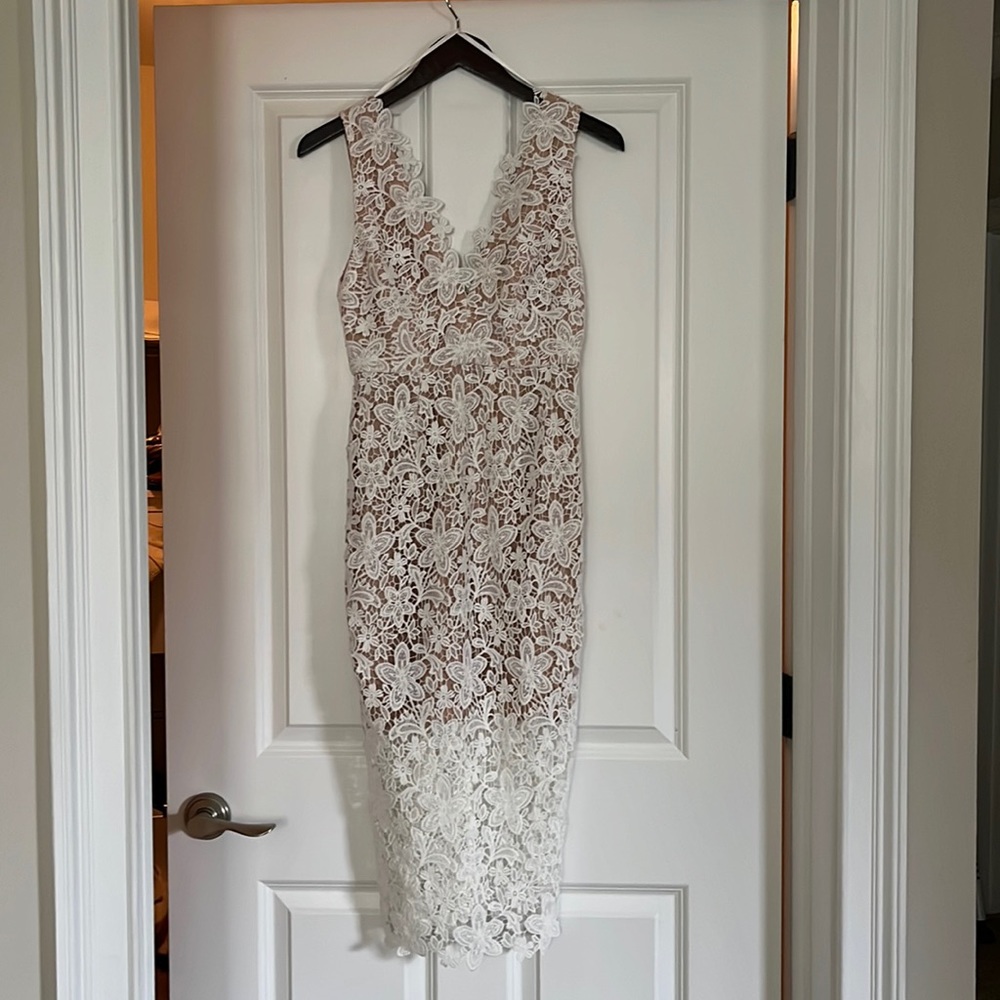 NWT Jill Stuart lace midi dress
